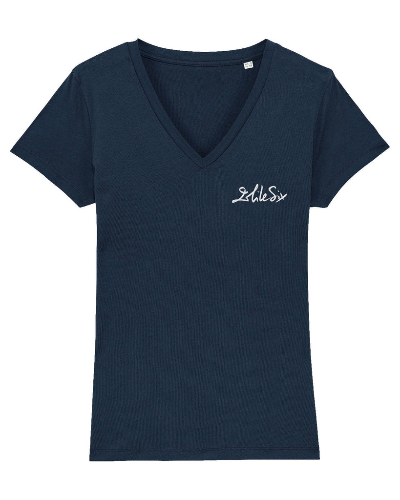 t-shirt fierce bleu navy face