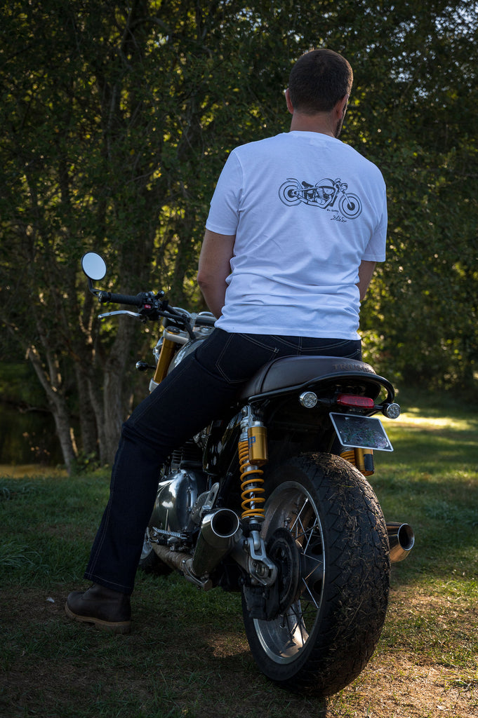 Amoureux des motos custom et néo-rétro, adopter le t-shirt bobby